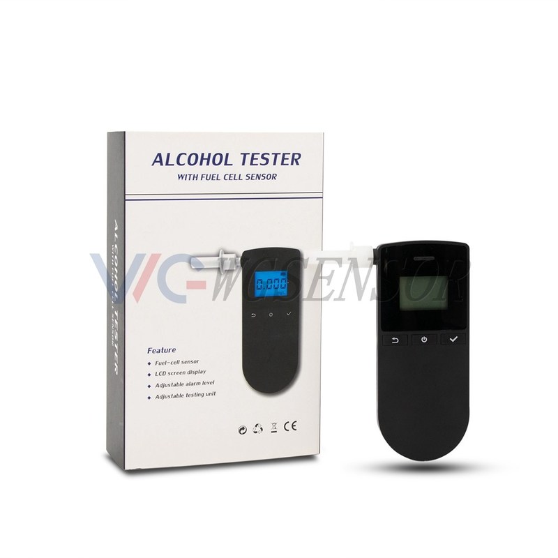 Canada Cheap OEM/ODM Handheld LCD Display Digital Fuel Cell Breathalyzer (WG8030)