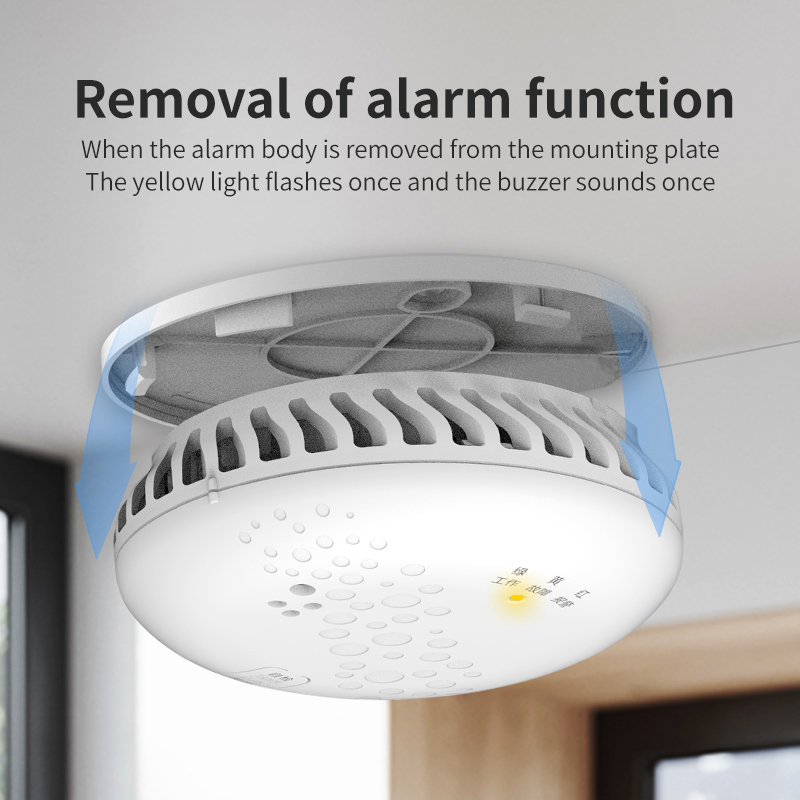 UL Smoke Detector Fire Smoke Tuya Detector Alarm Wifi Smoke Alarm with Factory Price