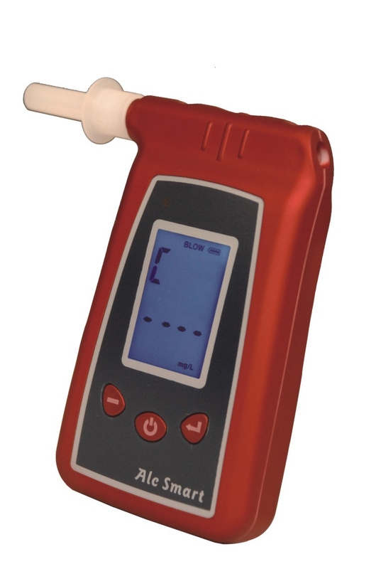 Commercial 0.250mg/L Fuel Cell Breathalyzers MCU Digital Breath Alcohol Tester